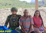 Menyentuh Hati Melalui Tenaga Kesehatan, Satgas Yonif 715/Mtl Terus Tunjukkan Kepedulian Kepada Masyarakat