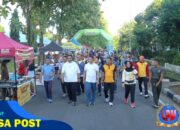 Danlanud Sultan Hasanuddin Bersama Bupati Maros Dan Forkopimda Ikuti Car Free Day