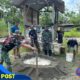 Dengan Semangat Gotong Royong Di Perbatasan Papua, Satgas Yonif 131/Brajasakti Bersama Masyarakat Membangun Gereja
