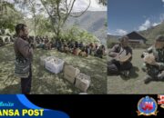 Jumat Berkah, Satgas Yonif 715/Mtl Ajak Masyarakat Kp.Tinolok Makan Bersama