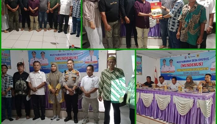 Desa Air Merah Telah Membentuk Koperasi Desa Merah Putih di Kabupaten Labuhanbatu Selatan  
