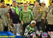 Bupati Lamtim Ela Siti Nuryamah Lepas Keberangkatan Jamaah Calon Haji Tahun 2025  