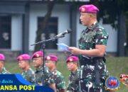 Puluhan Prajurit Muda Baret Ungu Perkuat Pasmar 1