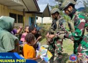 TNI Menyapa Bumi Gome: Dari Peluru ke Pensil, Dari Jaga ke Asa