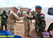 DFC MINUSCA Hadiri Upacara Penyematan Medali Kontingen QRF Portugal