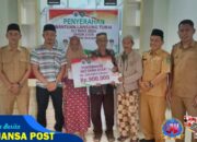 Pemerintah Desa Sri Tanjung Serahkan Bantuan BLT DD Tahun Anggaran 2025 Tahap I Kepada 15 KPM Tahun 2025