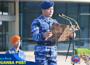 Danlanud Sultan Hasanuddin Pimpin Upacara 17-an, Bacakan Sambutan Kasau