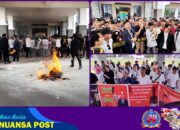 Warga Desa Tanjung Batu Gelar Aksi Massa di Kantor Bupati OKI Tuntut Copot Kades dan Usut Dugaan Korupsi Dana Desa