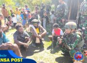 Jumat Berkah, Satgas Yonif 715/Mtl Dengar Keluhan dan Curhatan Hati Masyarakat
