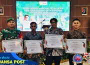 Serda Tua Pandapotan Manullang Peroleh Penghargaan Sebagai Babinsa Inspiratif Nasional