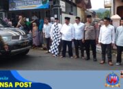 Kapolsek Bantarujeg Pimpin Pengamanan Pemberangkatan Calon Jemaah Haji Tambahan Kloter KJT 23