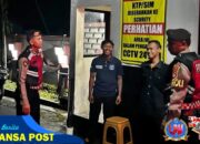 Cipkon Jam Rawan, Sat Samapta Polres Ciamis Patroli ke Perum Jati Indah Beri Imbauan Kamtibmas