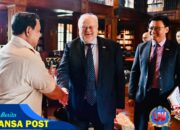 Presiden Prabowo Subianto Menerima Kunjungan Utusan Khusus Perdana Menteri Inggris Urusan Pendidikan