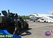 Dua Jet Tempur Sukhoi SU-27/30 Lanud Sultan Hasanuddin, Paksa Mendarat Pesawsat Asing
