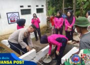 Kapolsek Manonjaya Laksanakan Peletakan Batu Pertama Program Bedah Rumah dalam Rangka Hari Bhayangkara ke-79