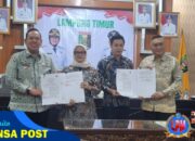 Pemkab Lampung Timur dan INI Jalin Kerja Sama Dukung Legalitas Koperasi Merah Putih