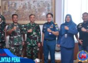 Jalin Sinergitas, Danpasmar 1 Terima Courtesy Call Kepala KSOP Marunda