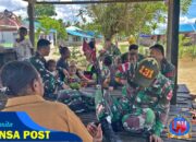 Satgas Yonif 131/Brajasakti Bantu Warga Pedalaman Papua Lewat Layanan Kesehatan Gratis