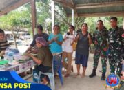 Satgas TMMD Berbaur Dengan Masyarakat Desa Worat-Worat, Ciptakan Kedekatan dan Kemanunggalan