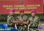 Kolonel Marinir Ena Sulaksana Resmi Pimpinan Prajurit Petarung Pasmar 1