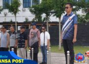 Penjabat Sekda Kabupaten Mesuji Najmul Fikri Pimpin Apel Jumat