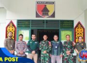 Kepala Konservasi Sumber Daya Alam (KSDA) Wilayah II Sintang Berkunjung Bersinergi Dengan Satgas Pamtas RI-Malaysia Yonkav 3/AC