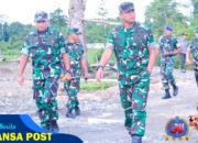 Dandim 1710/Mimika Sambut Kunker Wakasad di Kabupaten Mimika