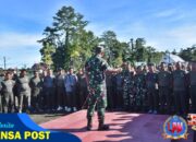 Tingkatkan Disiplin Prajurit, Dandim 1710/Mimika Berikan Penekanan Saat Apel Pagi