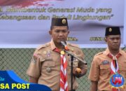Dandim 1710/Mimika Pimpin Upacara Pembukaan Perkemahan Sabtu-Minggu (Persami) Pramuka Saka Wira Kartika
