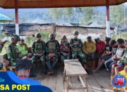 Doa dari Tengah Sunyi: Ibadah di Tengah Ancaman, Harapan di Pos Satgas TNI Eromaga