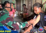 Sentuhan Kecil Untuk Kesehatan Warga, Ini Yang Dilakukan Satgas Yonif 642/Kps