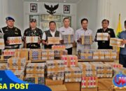 Pemkab Majalengka dan Satgas BKCHT Amankan Ribuan Rokok Ilegal