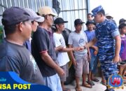 Lanud Sultan Hasanuddin dan Kelompok Tani Pinrang Garap Lahan Bersama Dukung Program Ketahanan Pangan Pemerintah