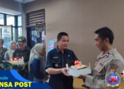 HUT Bhayangkara Ke 79, Polsek Cikijing Dapat Kejutan dari Koramil dan Kecamatan