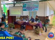 Kolaborasi Lintas Sektor, Satgas 126/KC Fokus Tingkatkan Kesehatan di Ninati