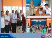 Pemdes Wira Laga Mulya Bagikan  BLT Dana Desa Kepada  26 KPM
