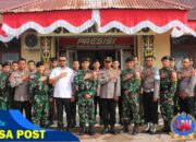 TNI-POLRI Bersinergi, Dansatgas Pamtas RI-MLY Yonkav 3/Ac Beri Surprise Dalam Rangka HUT Bhayangkara Ke-79