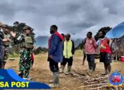 Satgas TNI Terima Kunjungan DPRD Puncak di Pos Eromaga, Kolaborasi untuk Kemanusiaan