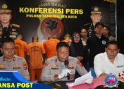 Polres Tasikmalaya Kota Bekuk Komplotan Curanmor Bersenjata
