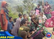 Mereka Tak Punya Puskesmas, Tapi Punya Kami, Bakti Tanpa Batas Satgas TNI di Kaki Langit Papua