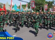 Kodam XIV/Hsn Gelar Kirab SPPI dan Yonif TP : Sosialisasi Program Strategis Menuju Indonesia Emas