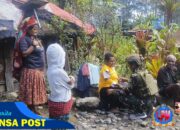 Mengetuk Pintu Honai, Menyentuh Hati: Aksi Kemanusiaan Satgas TNI di Tanah Sinak