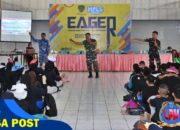Personel Lanud Sultan Hasanuddin Berikan Pendidikan Karakter Kepada Siswa SMK Darussalam