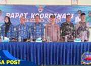 Pemerintah Kecamatan Mesuji menggelar Rapat Koordinasi  yang Terpusat di Balai Desa Sidomulyo