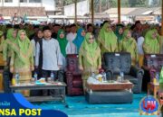 Elfianah Hadiri Pelantikan 13 Pimpinan Ranting Muslimat NU dari PAC Kecamatan Rawajitu Utara