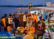 TNI Kerahkan Unsur Laut untuk Evakuasi Kapal Terbakar KM Barcelona VA di Perairan Talise, Minahasa Utara