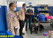 Kapolsek Cikijing Monitoring Lokasi Dapur MBG di Wilayah Kecamatan Cikijing