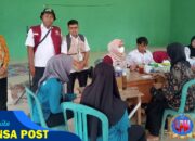 Didampingi Kades, Kepala Puskesmas Sumber Makmur Turun Gunung Action ‘Pusling CKG’