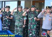 Danlanud Sultan Hasanuddin Mengantar Keberangkatan Pangkogabwilhan II Usai Kunker Di Makassar