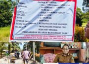 Pemdes Parit Kemumen Laksanakan Simenisasi Jalan Panorogo Angaran Dana Desa Tahun 2025